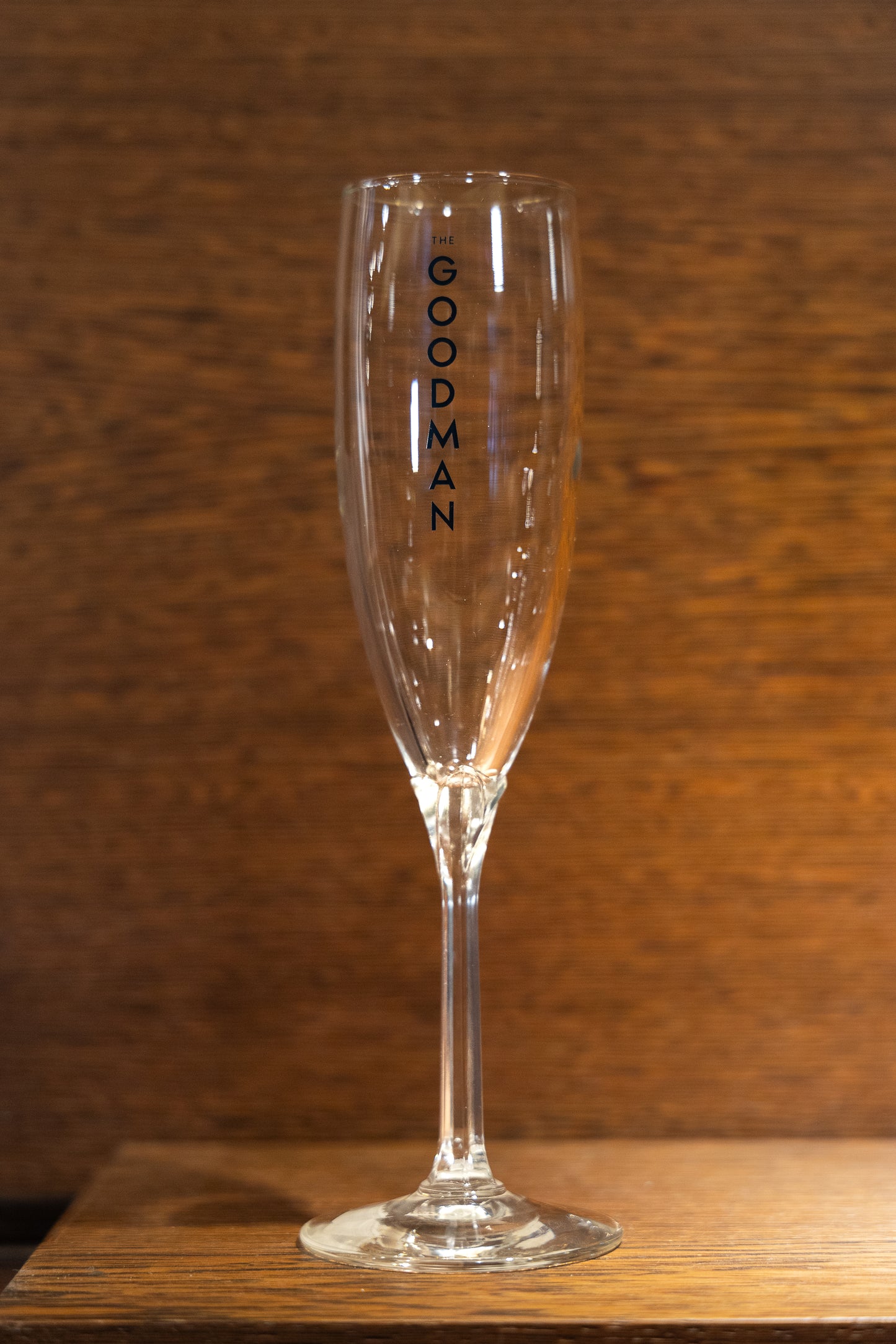 Goodman Theatre Champagne Flute